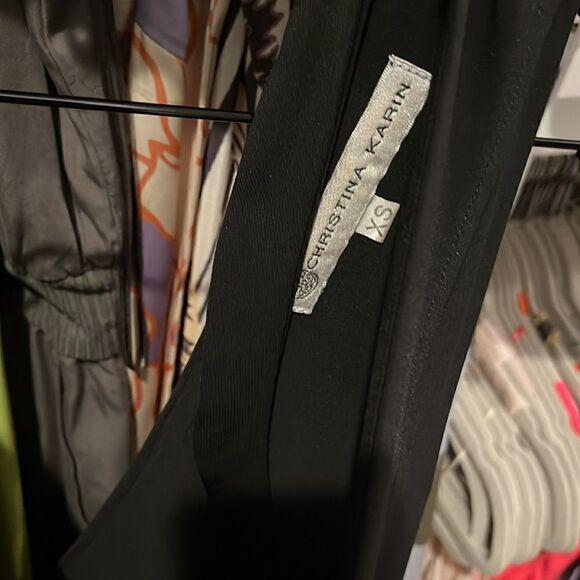 Christina Karin XS black jumpsuit - Picture 2 of 3